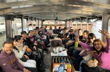 Wittenborg Students Enjoy Scenic Boat Tour in Amsterdam 