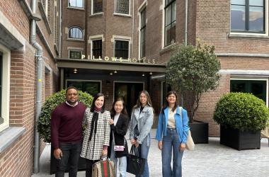 Master’s Students Participate in Guided Visit to Pillows Hotel in Amsterdam 