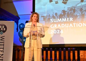 Message from Capgemini's CTO Inspires at Wittenborg's Summer Graduation